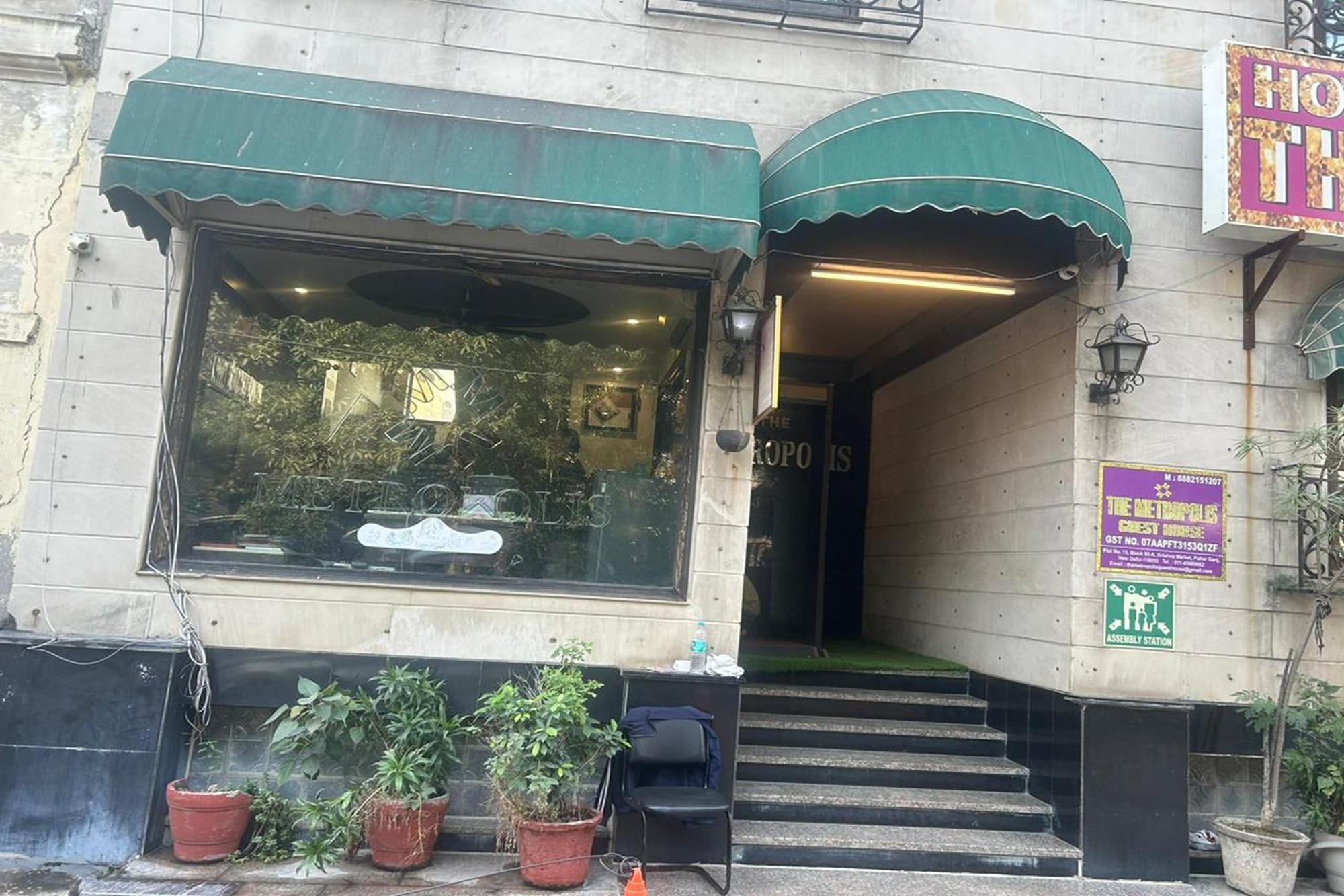 The Metropolis Guest House Near Rk Ashram Metro Station New Delhi Eksteriør billede