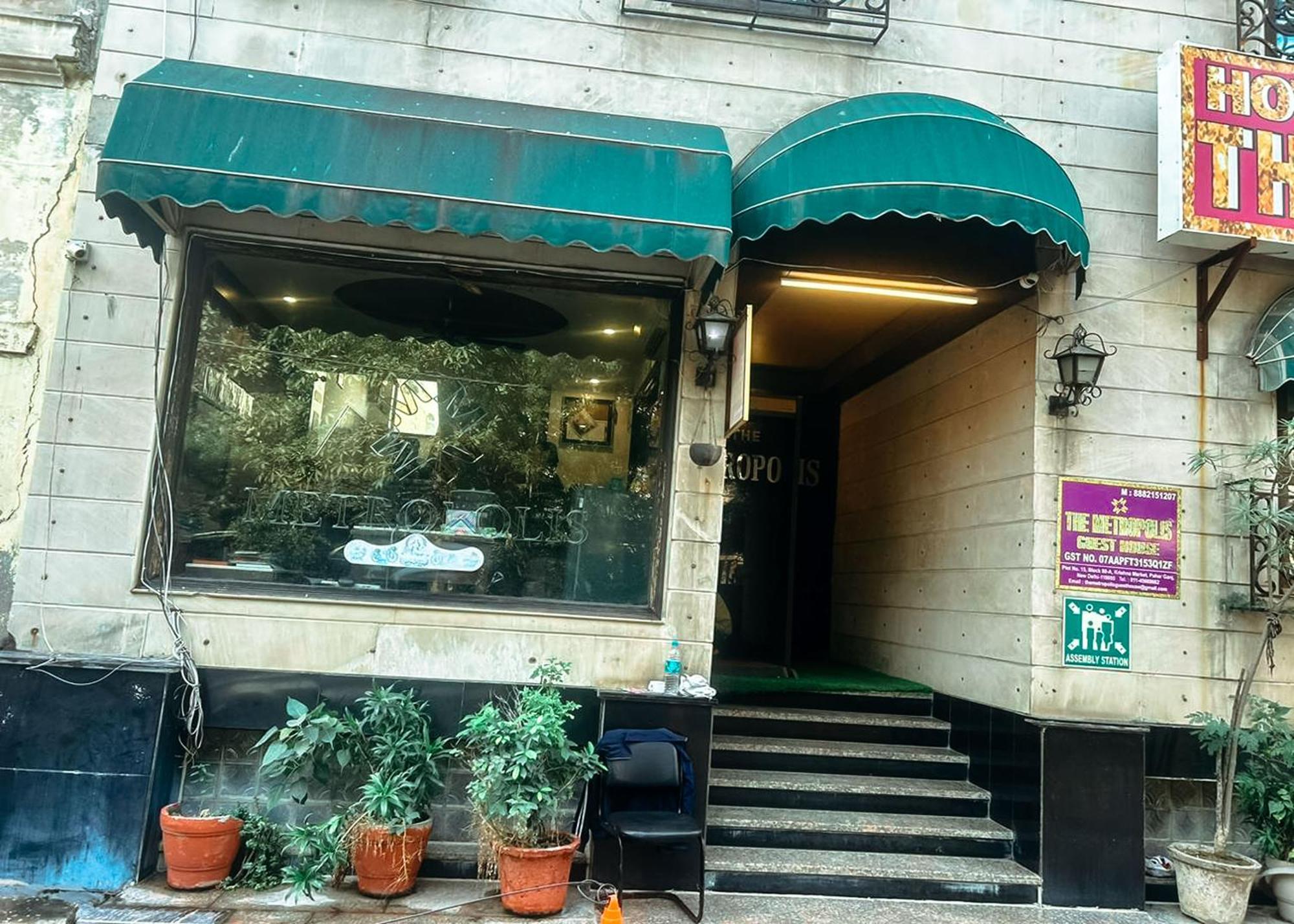 The Metropolis Guest House Near Rk Ashram Metro Station New Delhi Eksteriør billede